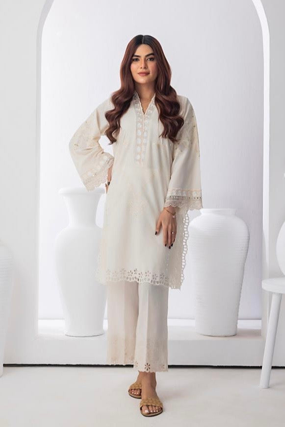 iVory Mirror & Cut Worked Co-Ord Sets