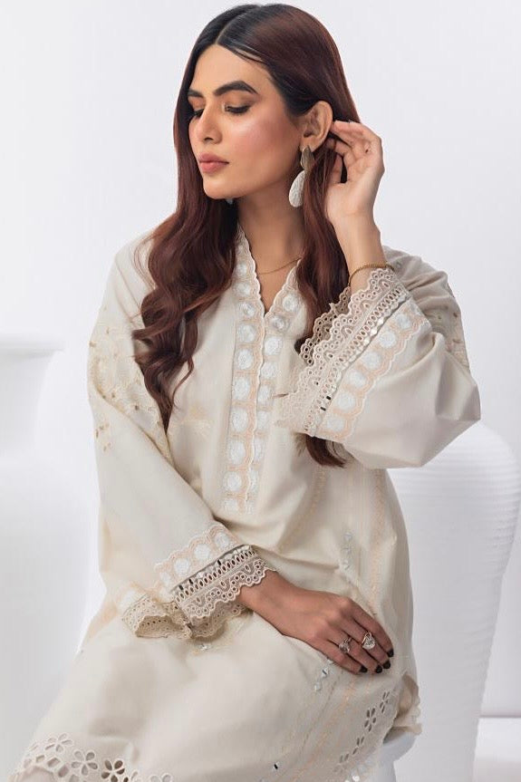 iVory Mirror & Cut Worked Co-Ord Sets