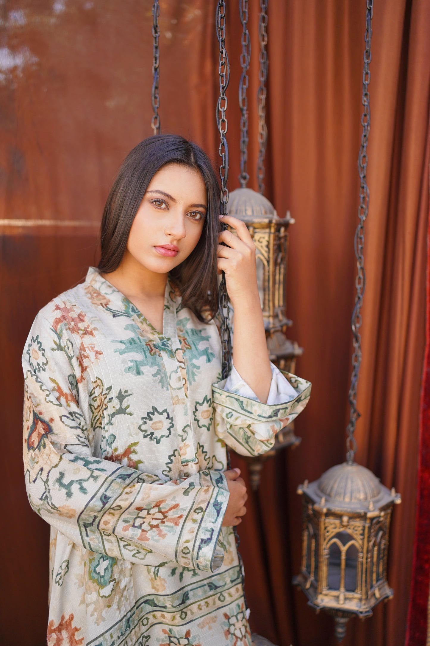 AJRAK STYLE PRINTED CO-ORD SET