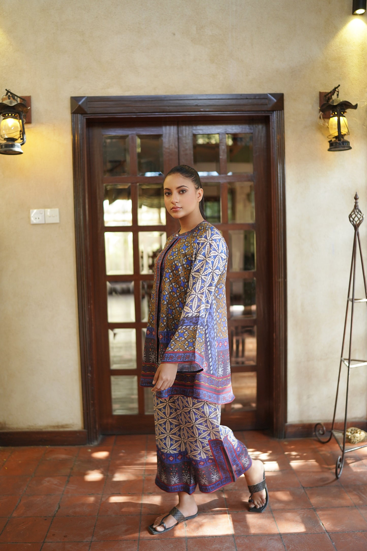 AJRAK STYLE PRINTED CO-ORD SET
