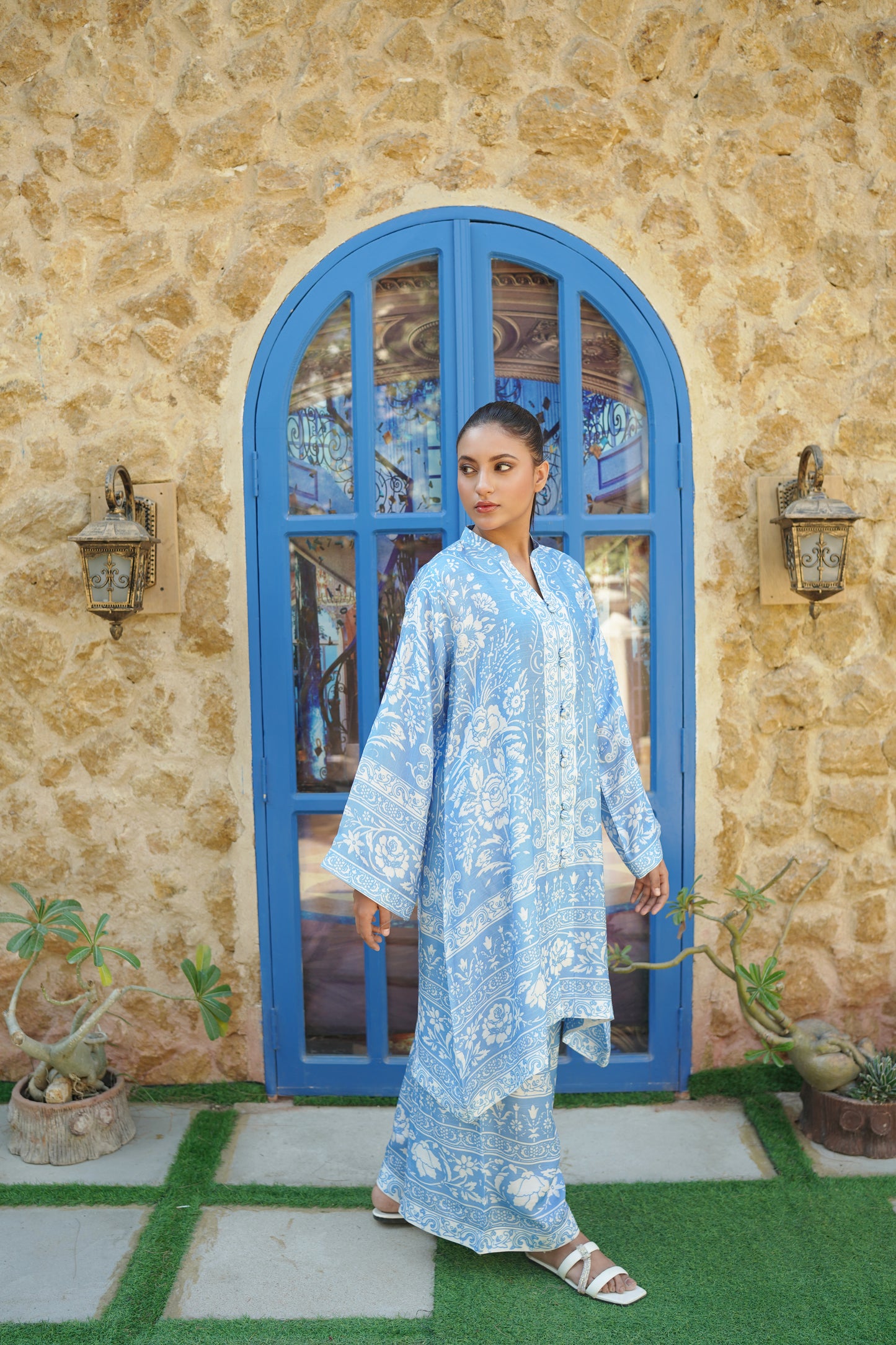AJRAK STYLE PRINTED CO-ORD SET