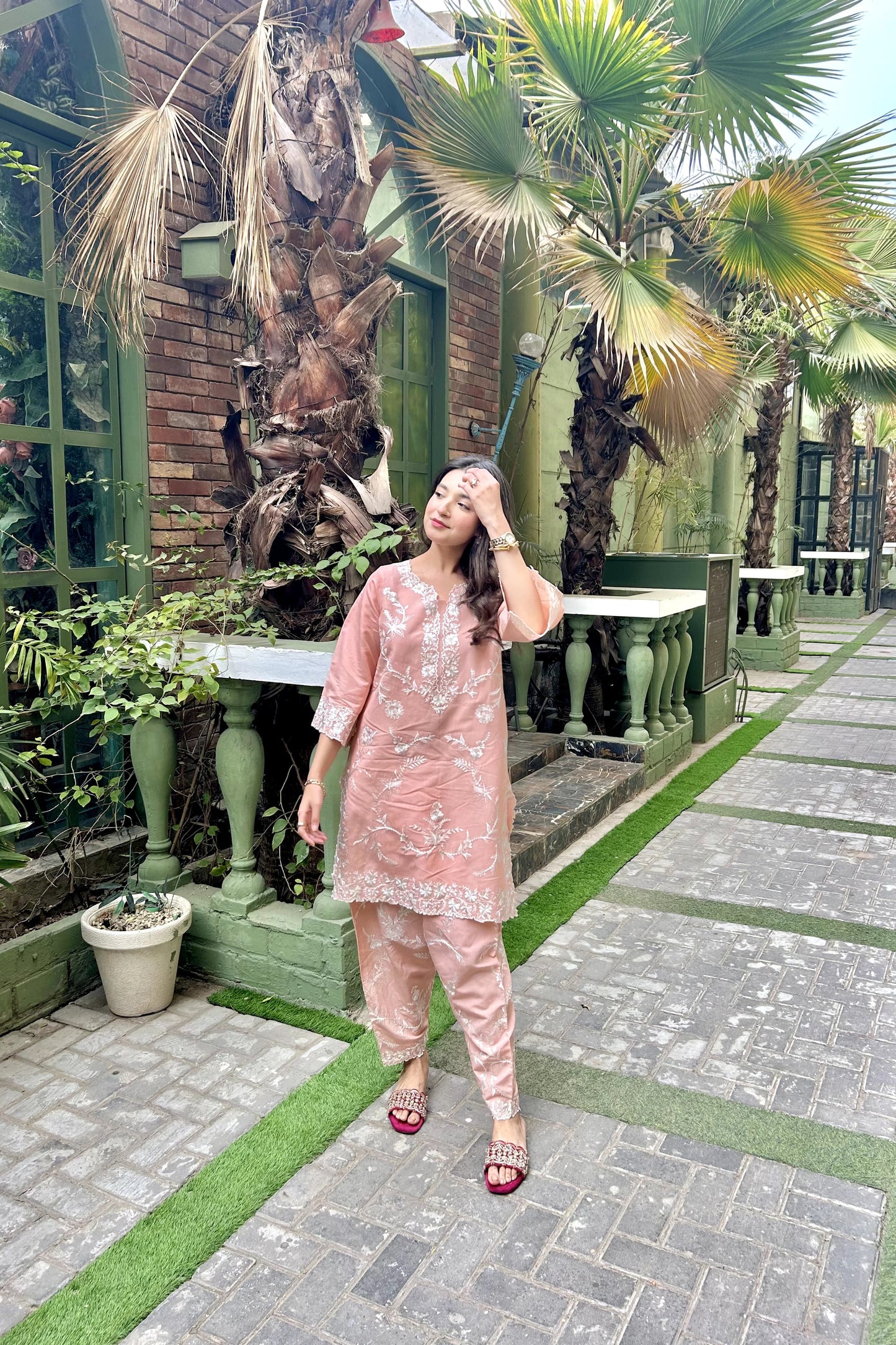 PEARL PEACH CO-ORD SET