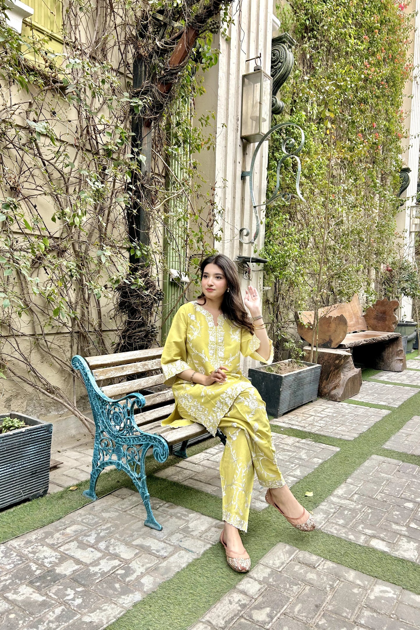 CORN LEMON CO-ORD SET