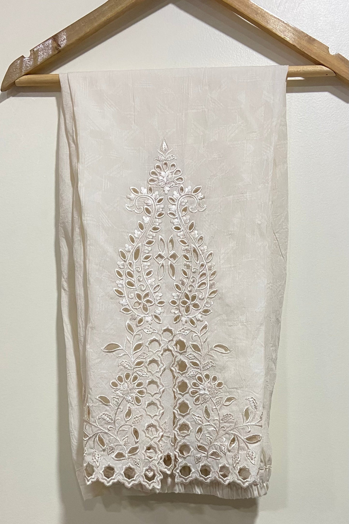 Ivory Cut Work Pant