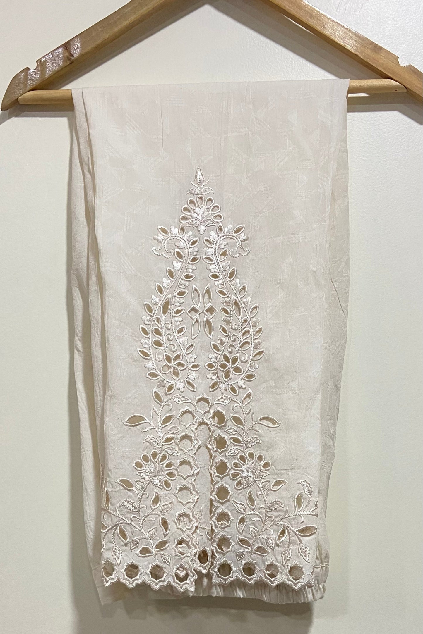 Ivory Cut Work Pant