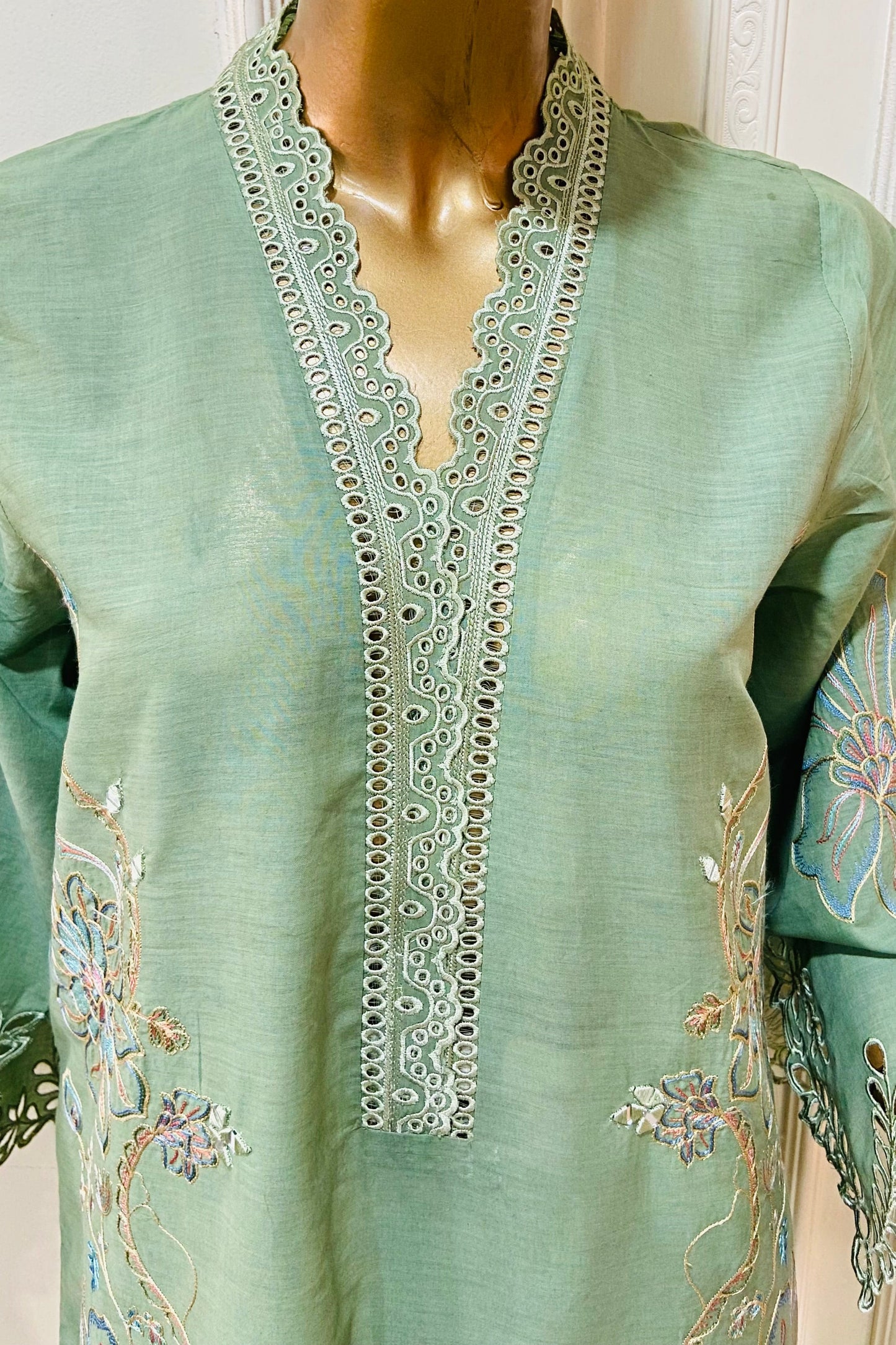 Teal Green Kurta