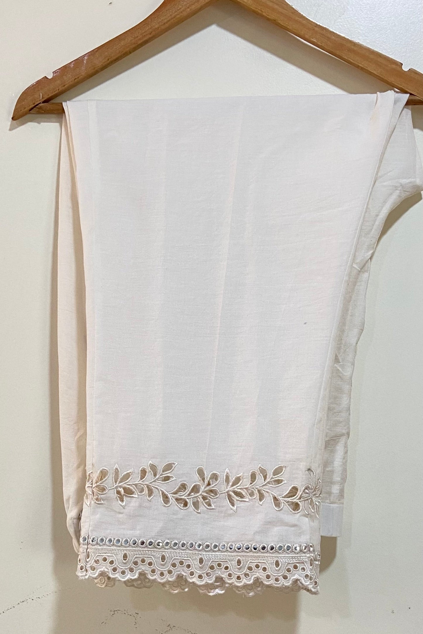 Ivory Cut Work Pant