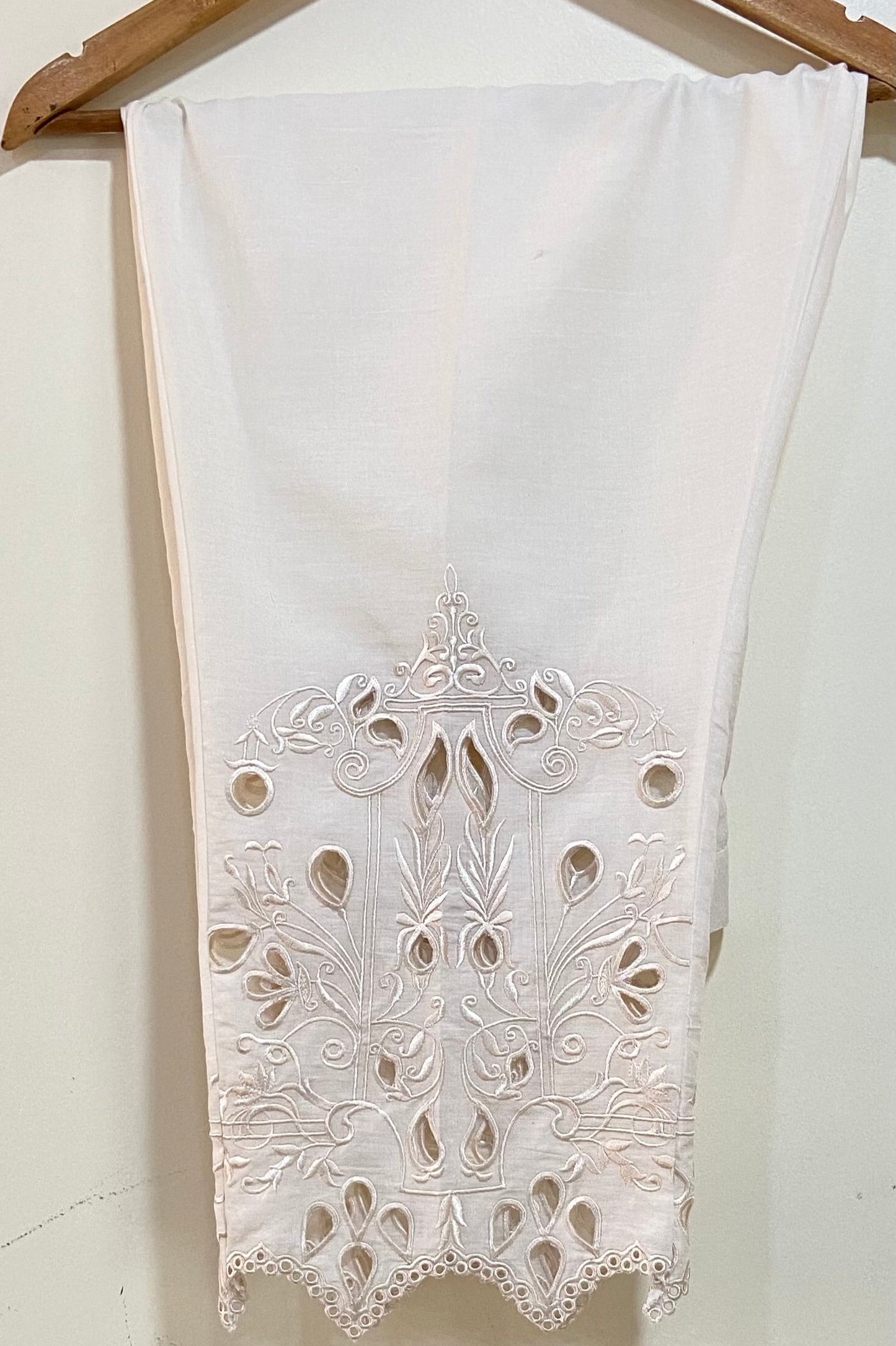 Ivory Cut Work Pant