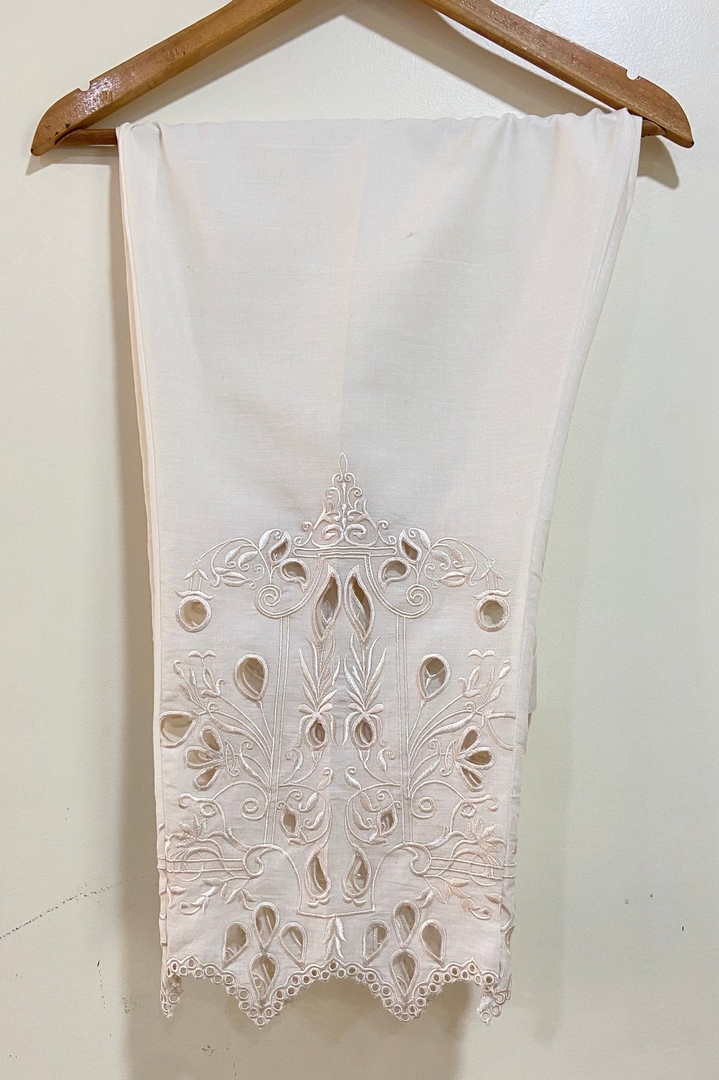 Ivory Cut Work Pant