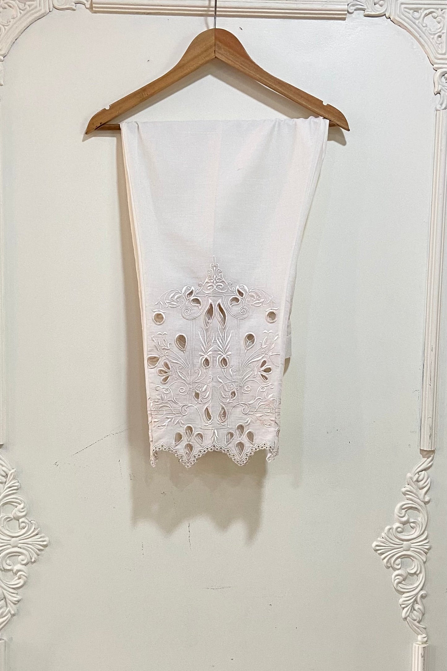 Ivory Cut Work Pant