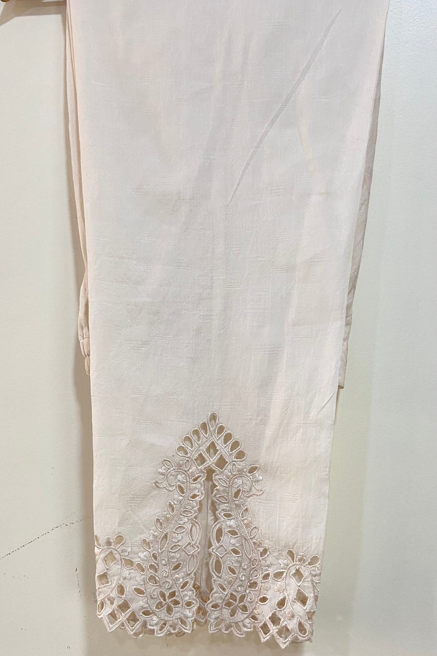 Ivory Cut Work Pant