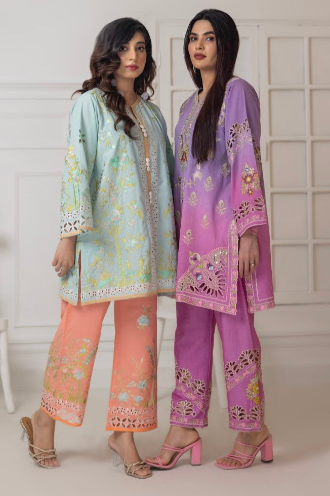 Shaded Purple & Pink Co-Ord Sets