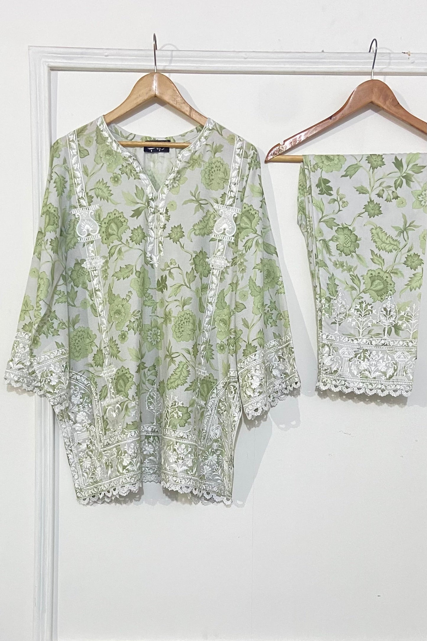 Printed Light Green CO-ORD Set