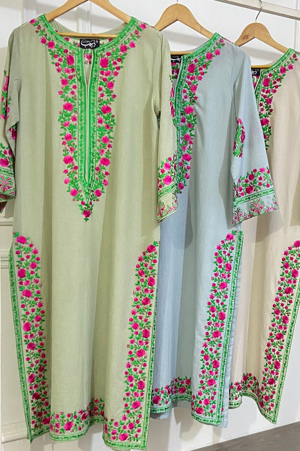 sky grey pant kurta