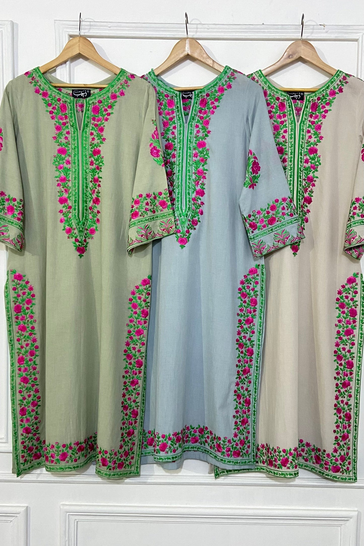sky grey pant kurta