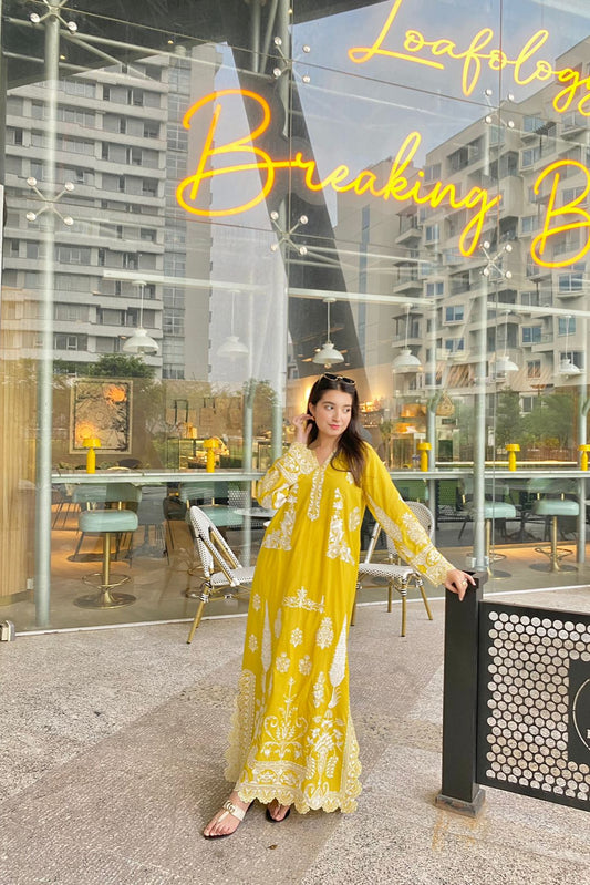 HONEY LEMON 2PCS kaftan