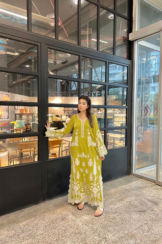 OLD GOLD 2PCS kaftan