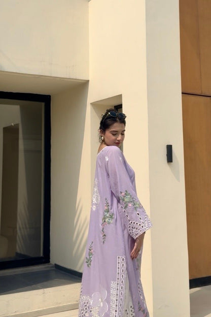lavender kaftan 2PCS