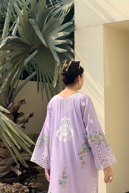 lavender kaftan 2PCS