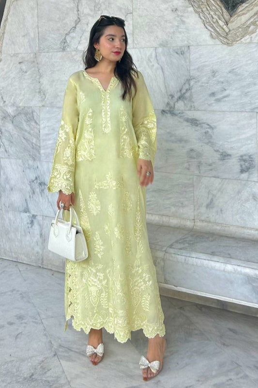 CORN YELLOW 2 PCS kaftan