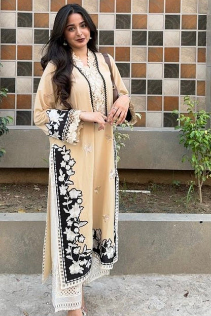 BEIGE LONG KURTA