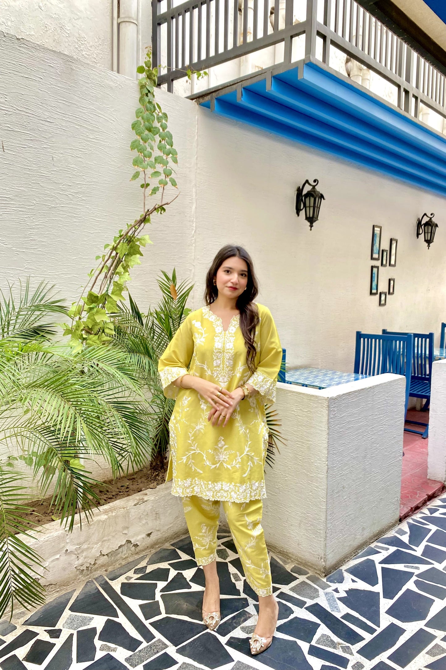 CORN LEMON CO-ORD SET