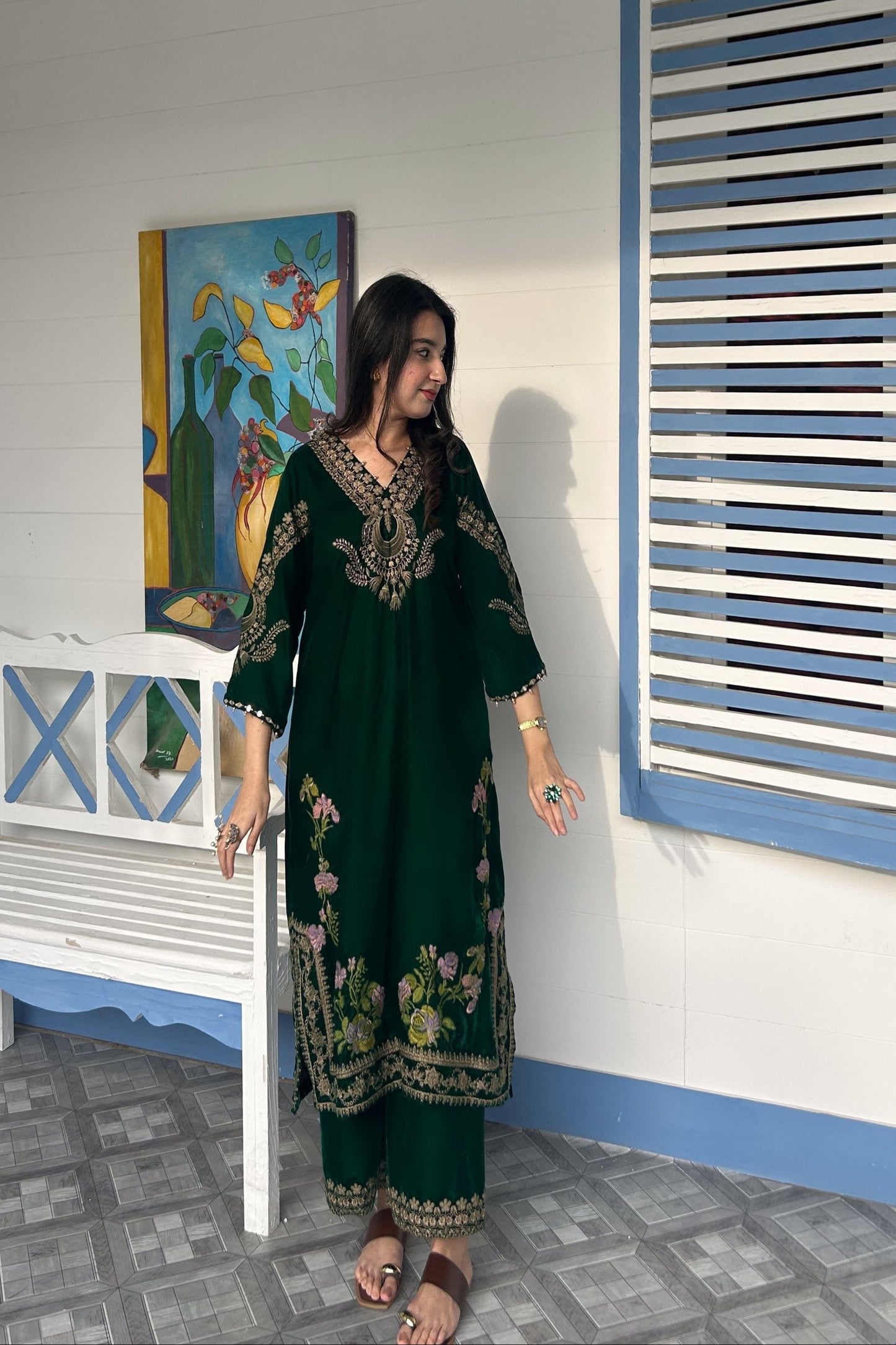 VELVET EMERALD GREEN