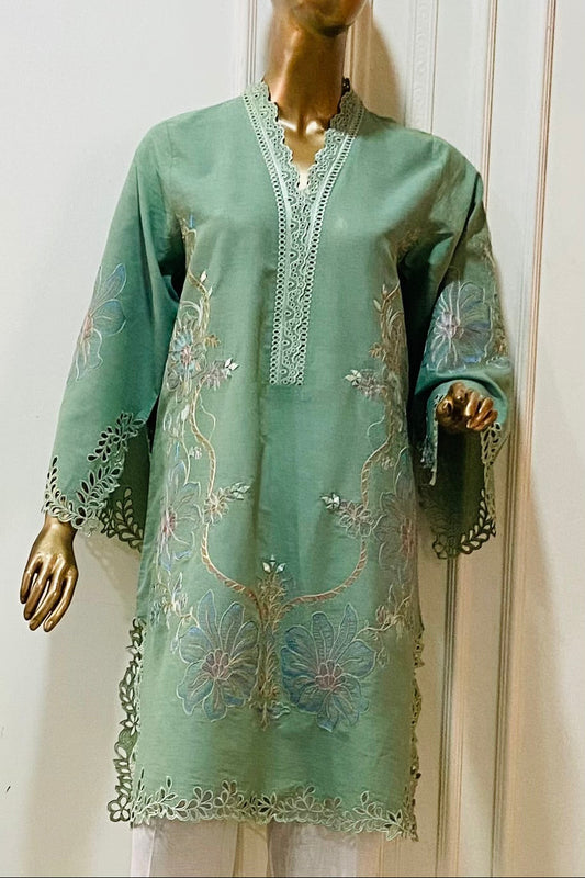 Teal Green Kurta