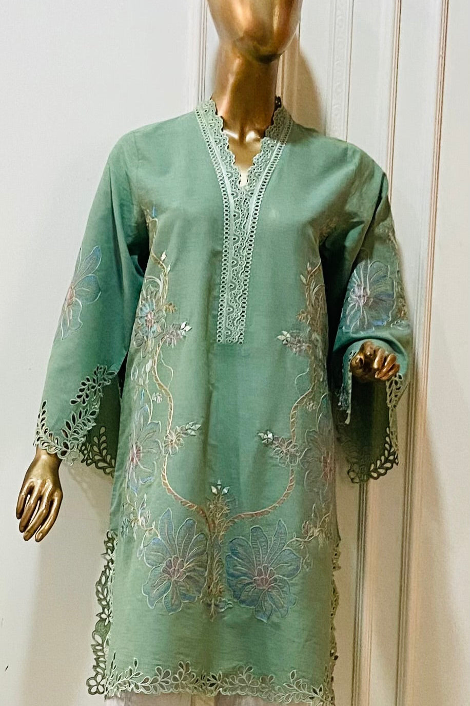 Teal Green Kurta