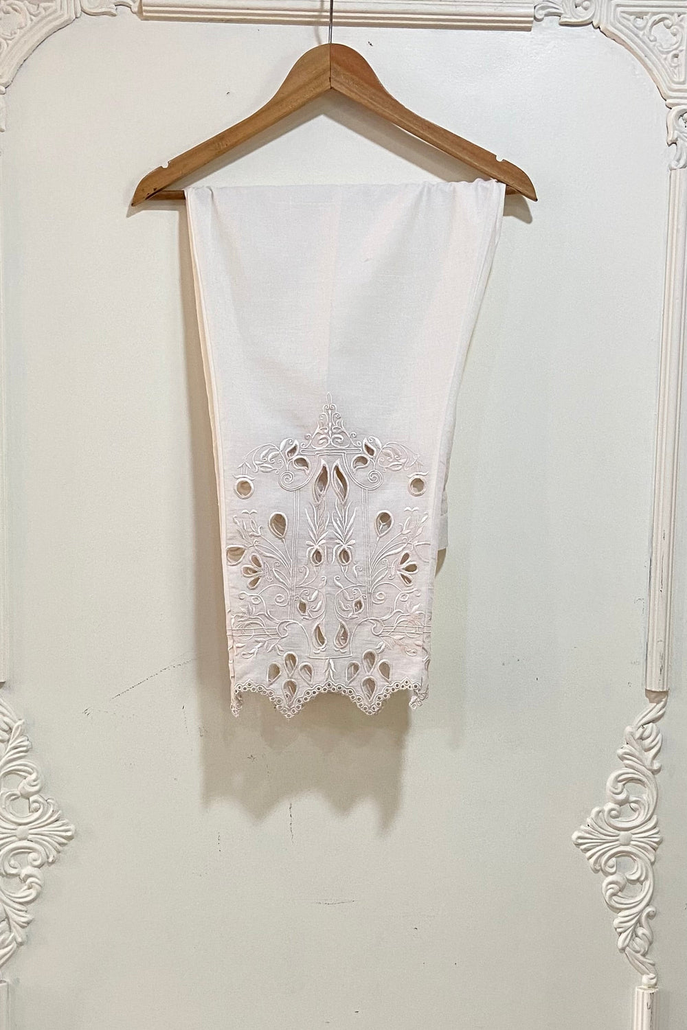 Ivory Cut Work Pant