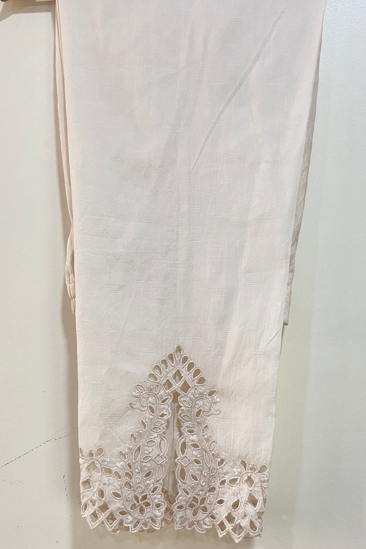 Ivory Cut Work Pant