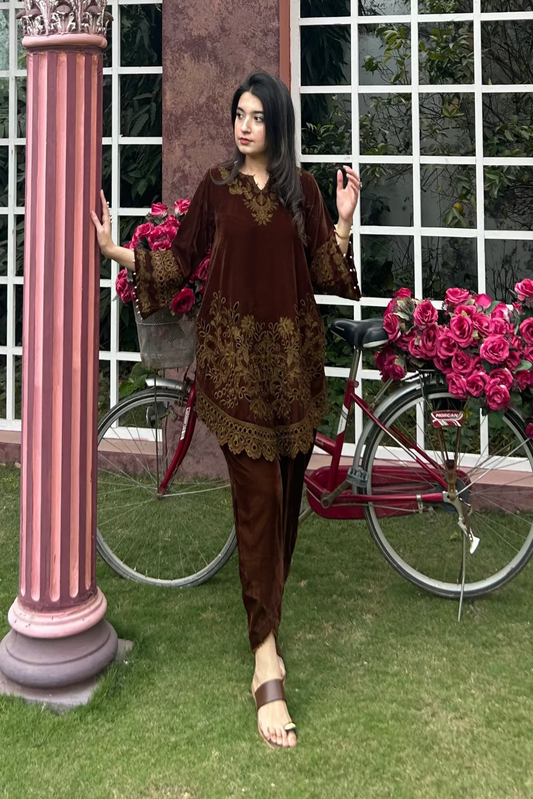 VELVET COFFEE CO-ORD