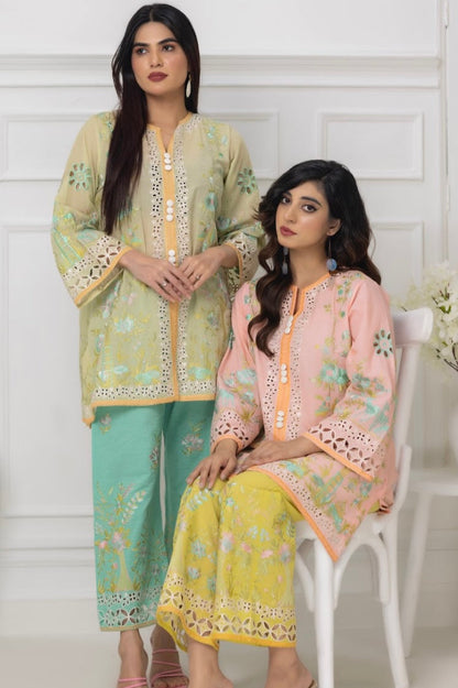 Light Green & Sky Blue Co-Ord Sets