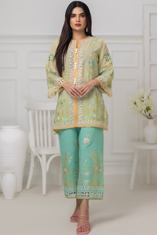 Light Green & Sky Blue Co-Ord Sets