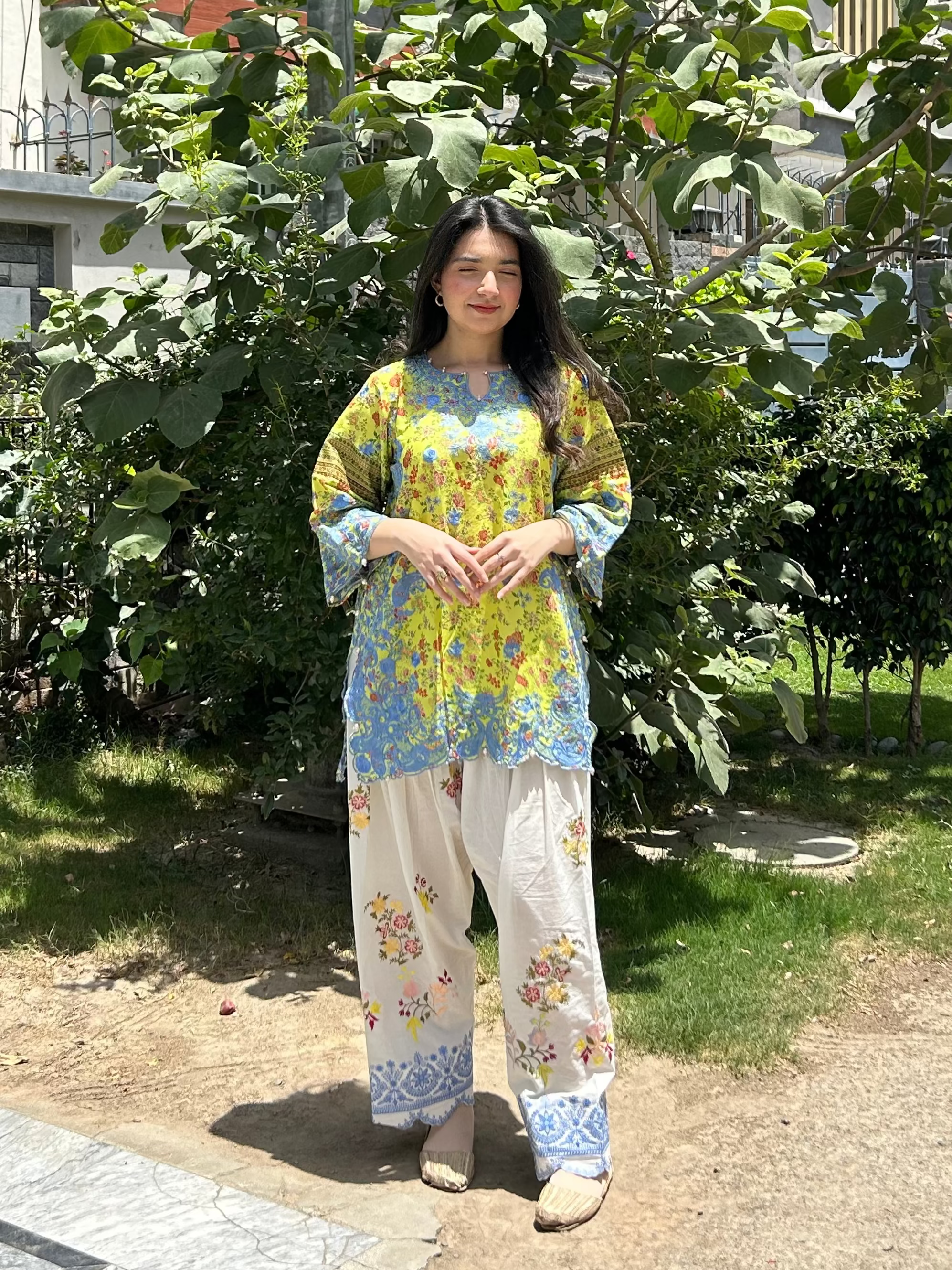 LEMON-PRINTED -CO-ORD