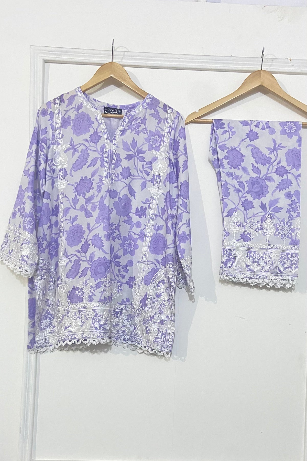 Printed Lilac CO-ORD Set