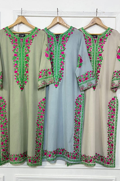 light champagne pant kurta