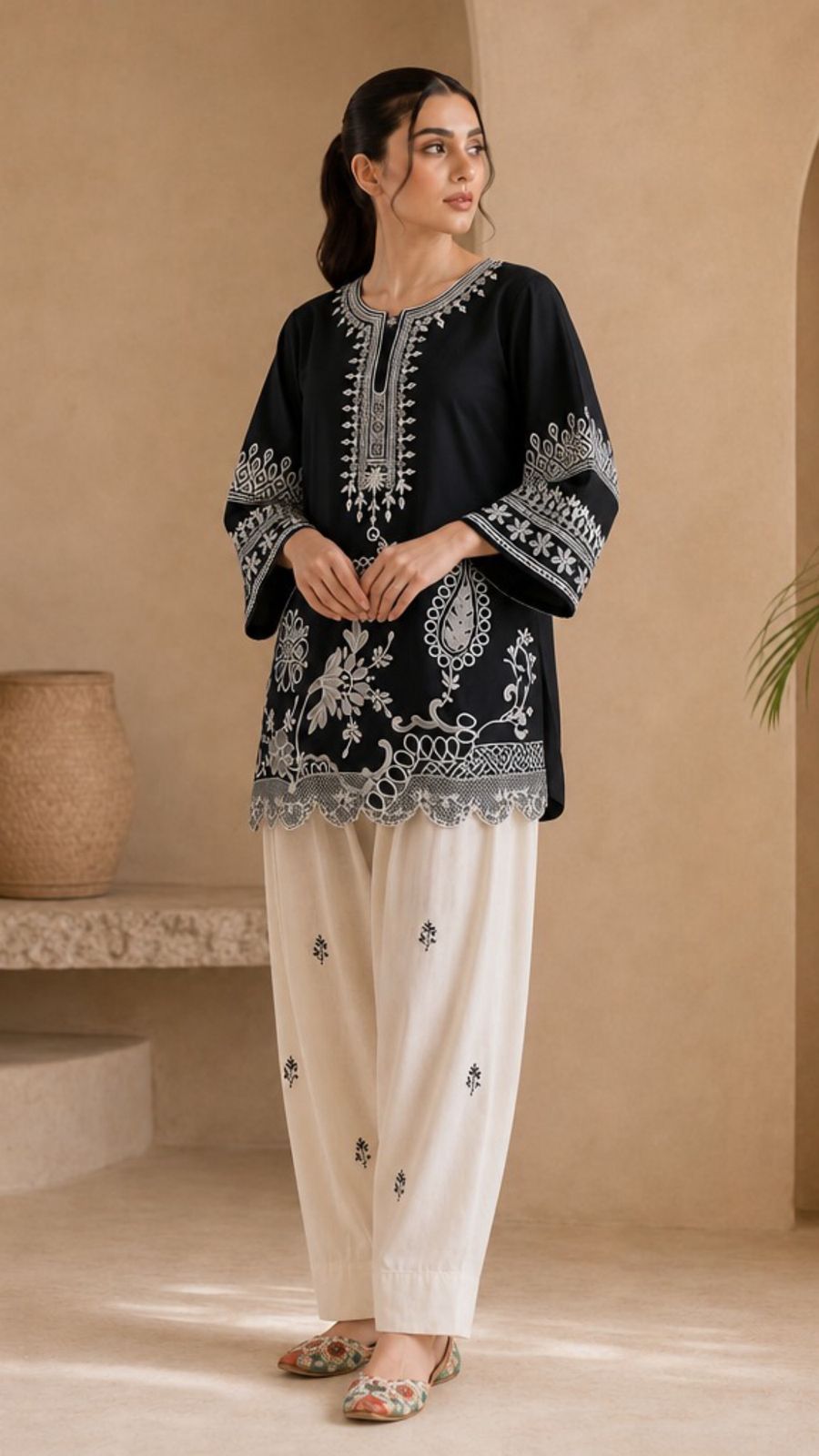 BLACK & WHITE CO-ORD