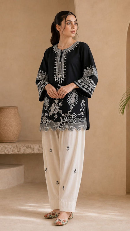 BLACK & WHITE CO-ORD