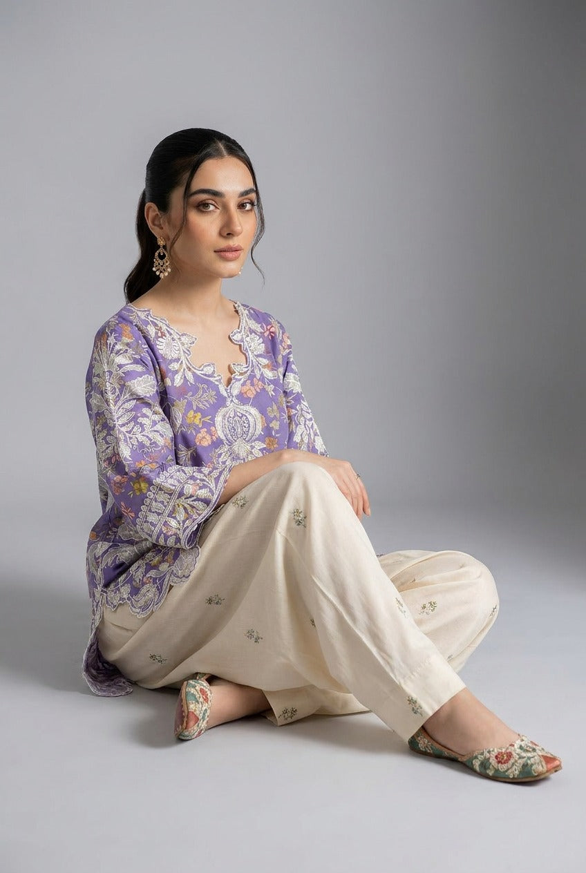 RICH-LILAC-PRINTED -CO-ORD