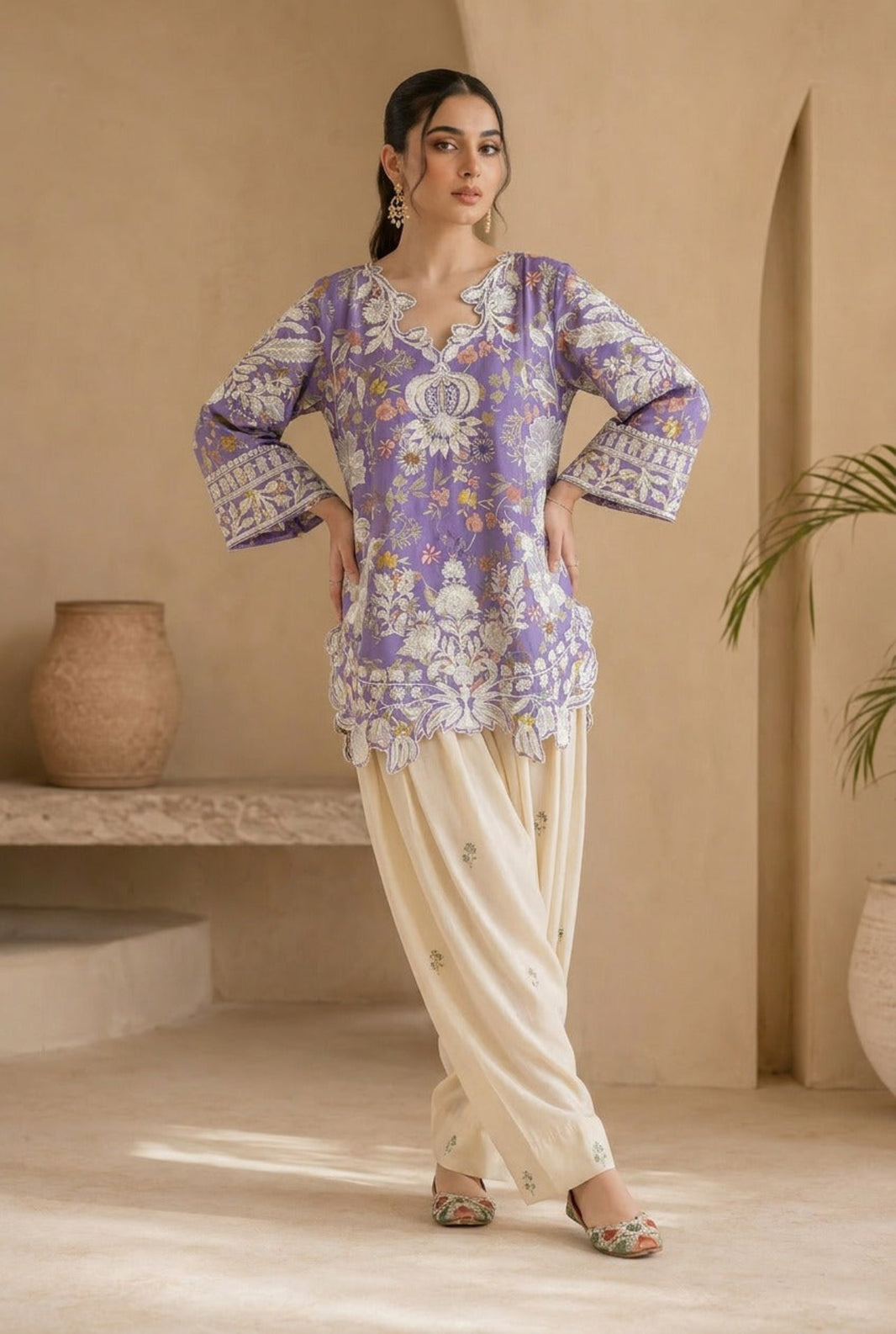 RICH-LILAC-PRINTED -CO-ORD