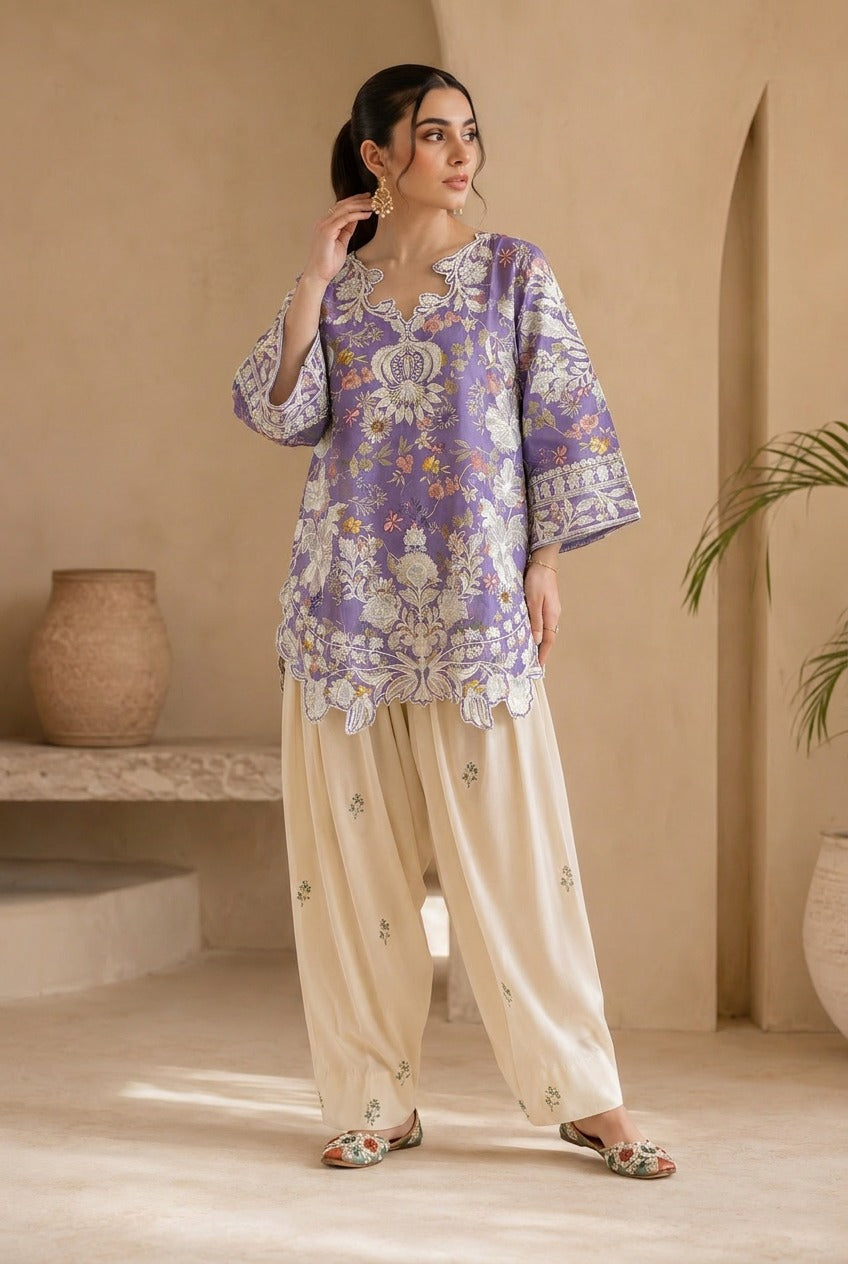 RICH-LILAC-PRINTED -CO-ORD