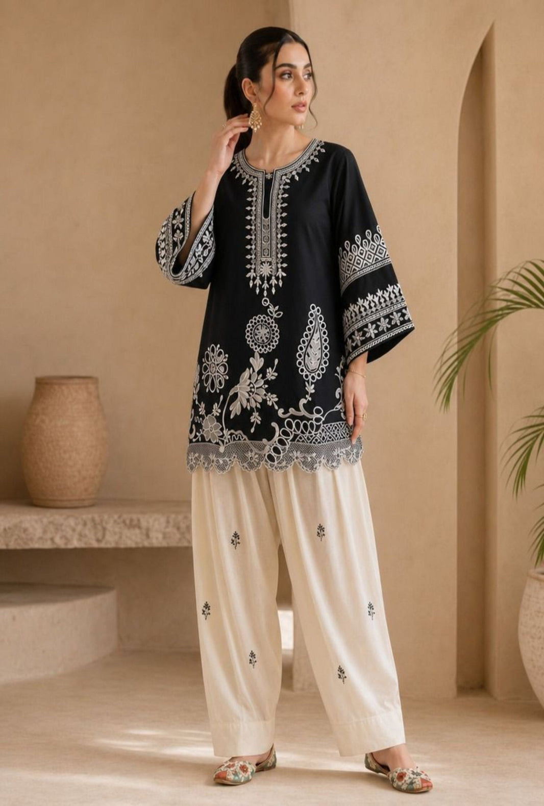 BLACK & WHITE CO-ORD