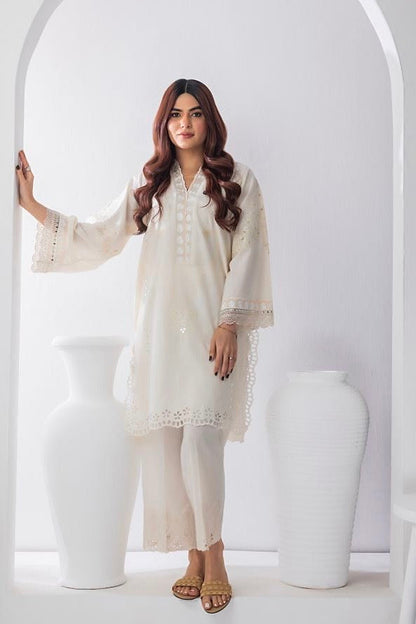 iVory Mirror & Cut Worked Co-Ord Sets
