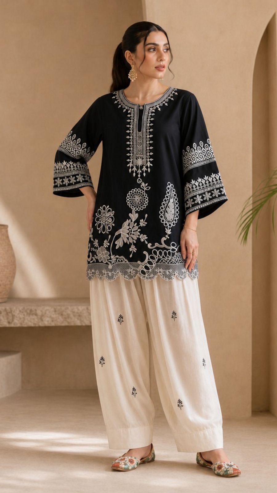 BLACK & WHITE CO-ORD