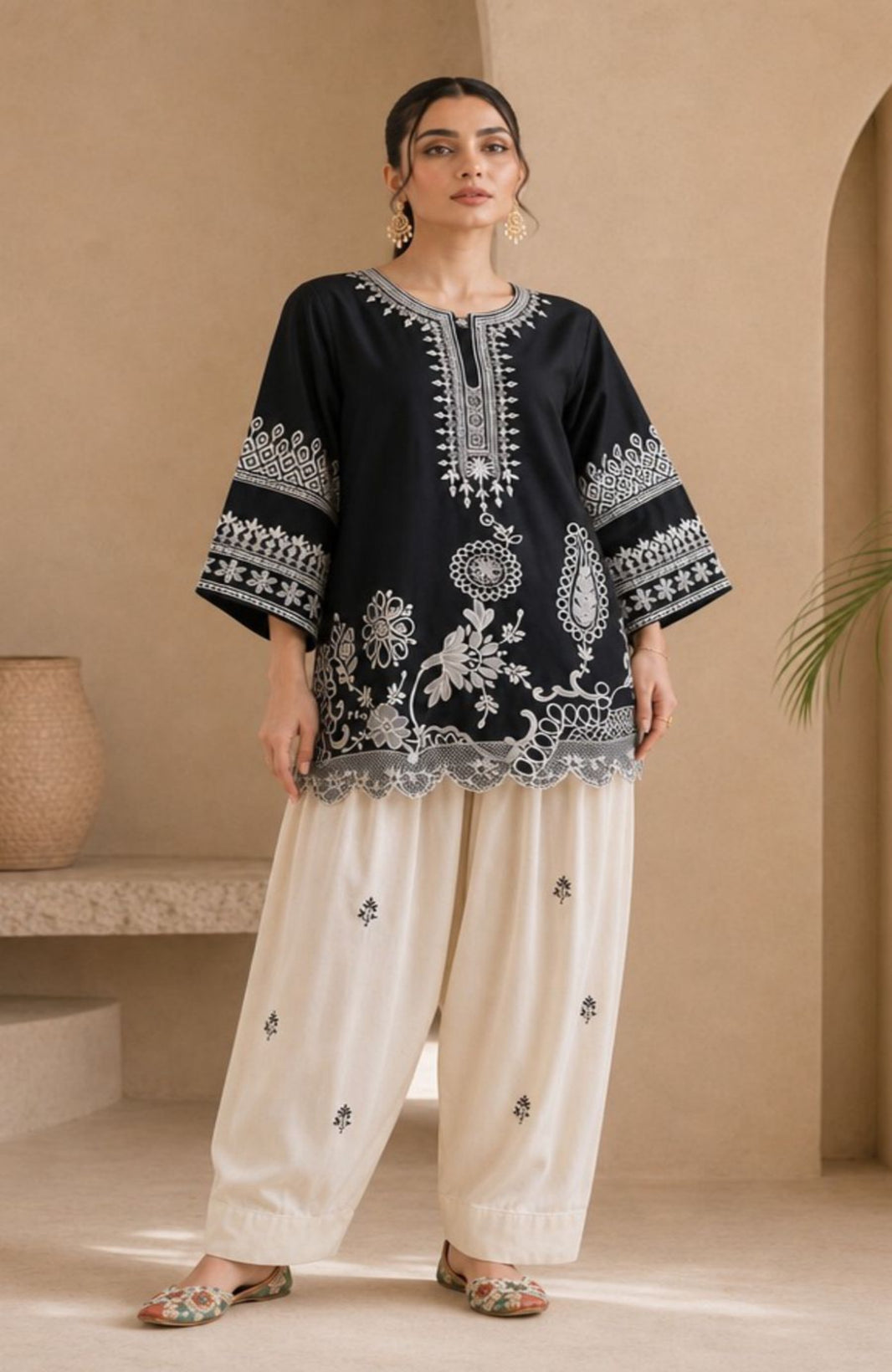 BLACK & WHITE CO-ORD