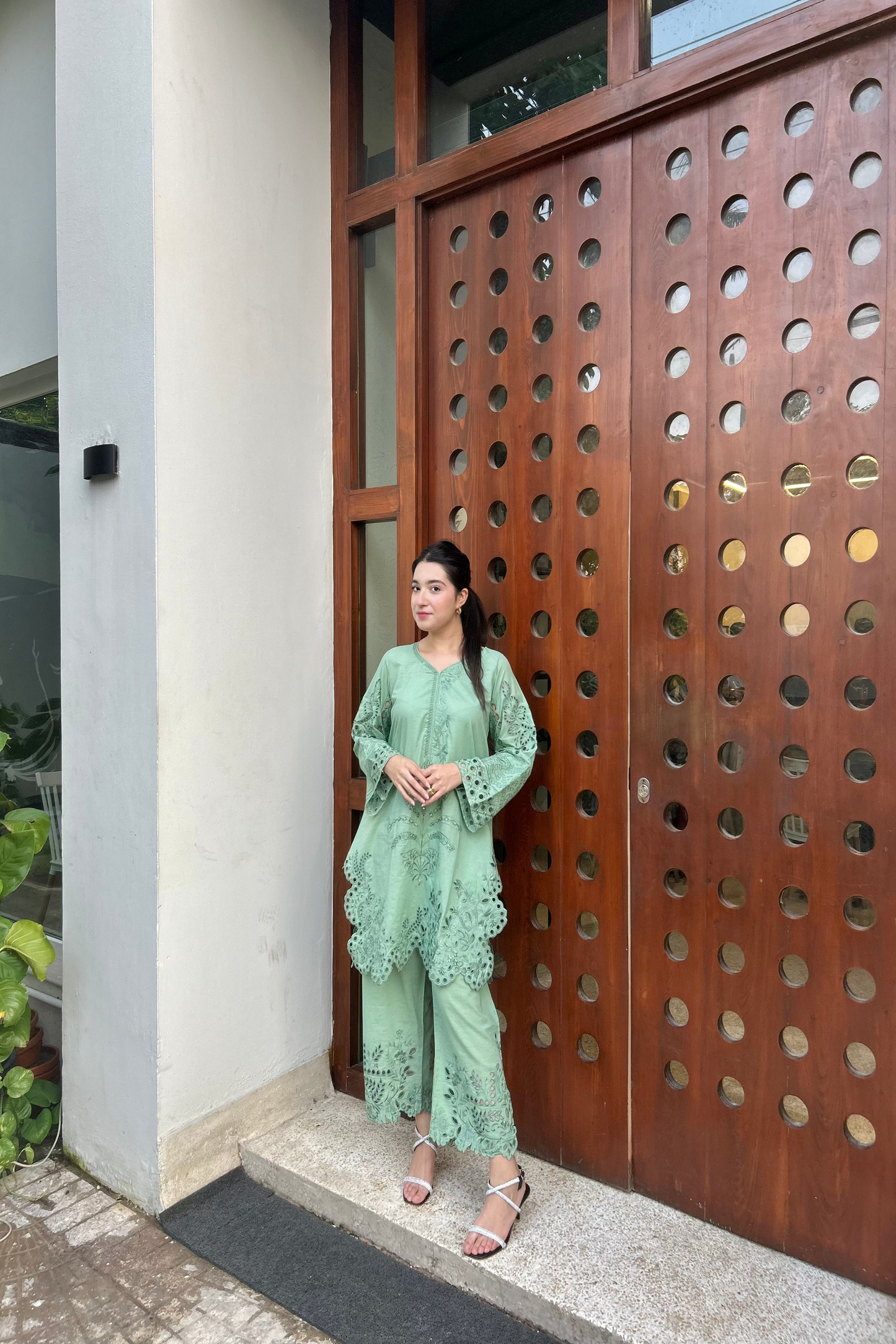 SAGE GREEN  2 PCS coords sets